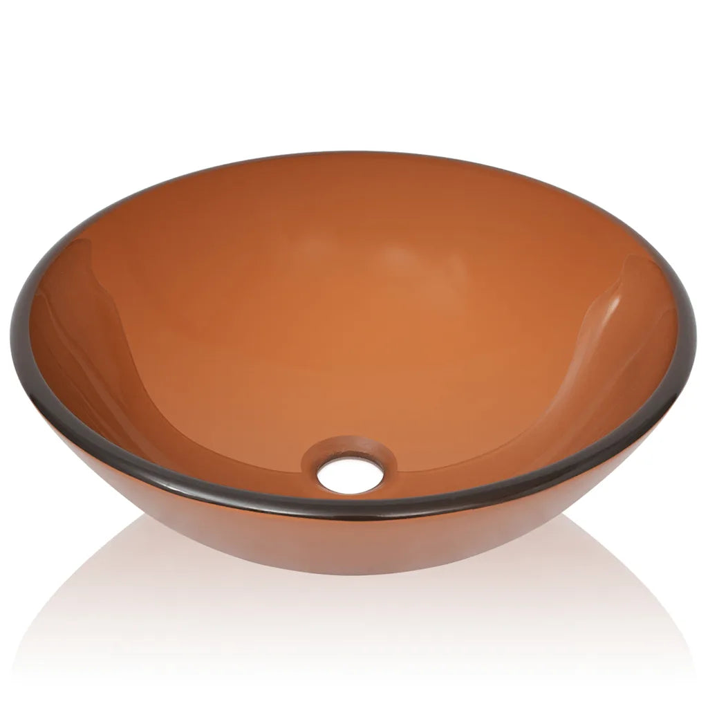 Basin Tempered Glass 16.5"