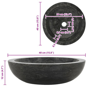 Sink 15.7"x4.7" Marble