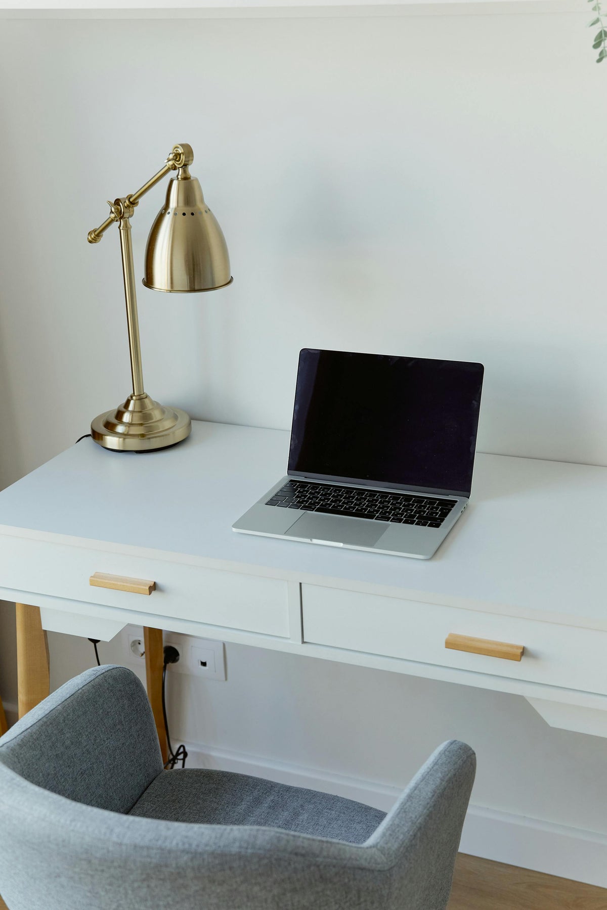 Modern Oak Work Desk